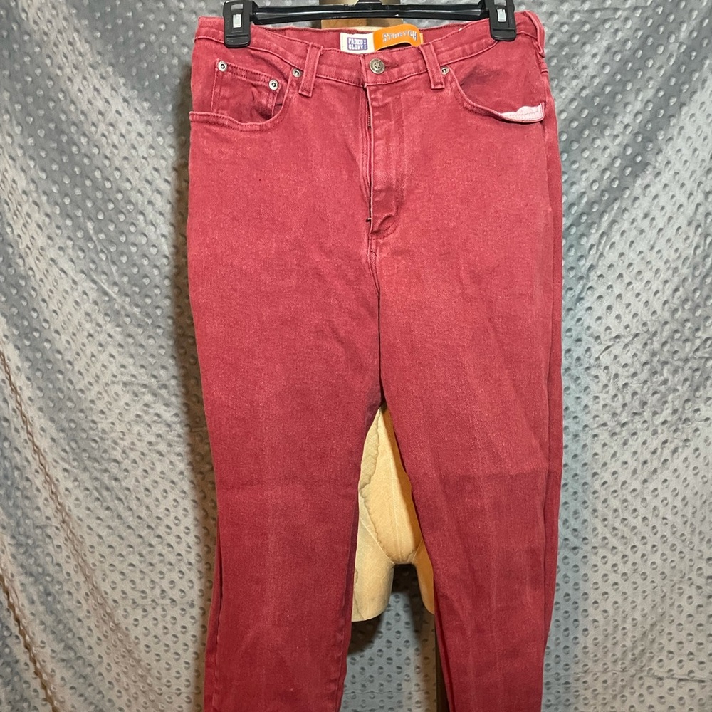 Red faded glory stretch jeans!